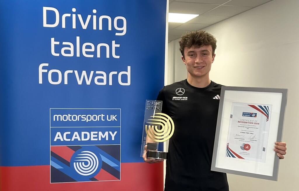 Ethan Jeff-Hall crowned 2026 Motorsport UK Academy Young Driver of the Year