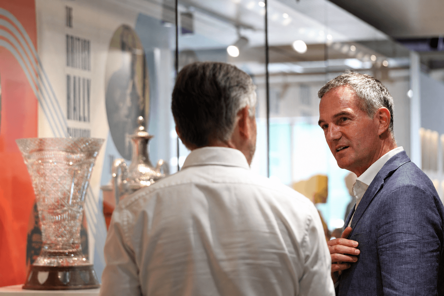 Hugh Chambers accompanies Business Secretary Peter Kyle on a tour of the Motorsport UK headquarters