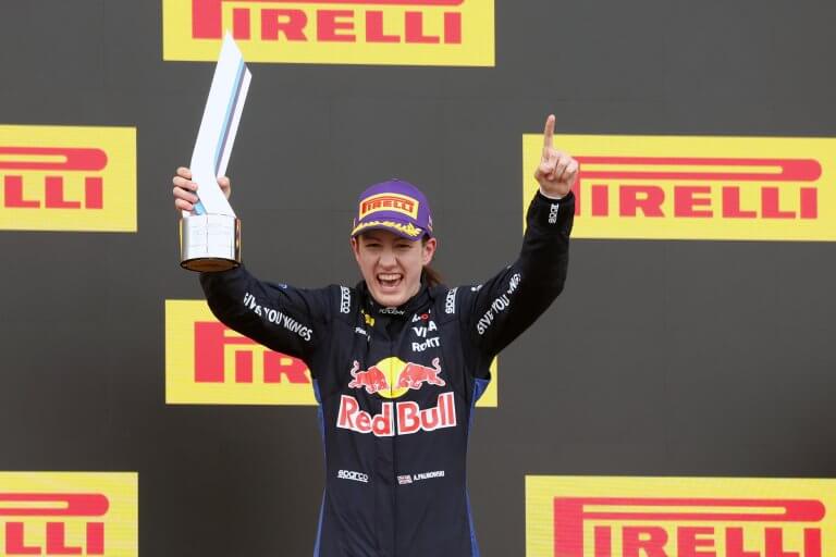 Alisha Palmowski cheers home crowd as British Grand Prix support races thrill