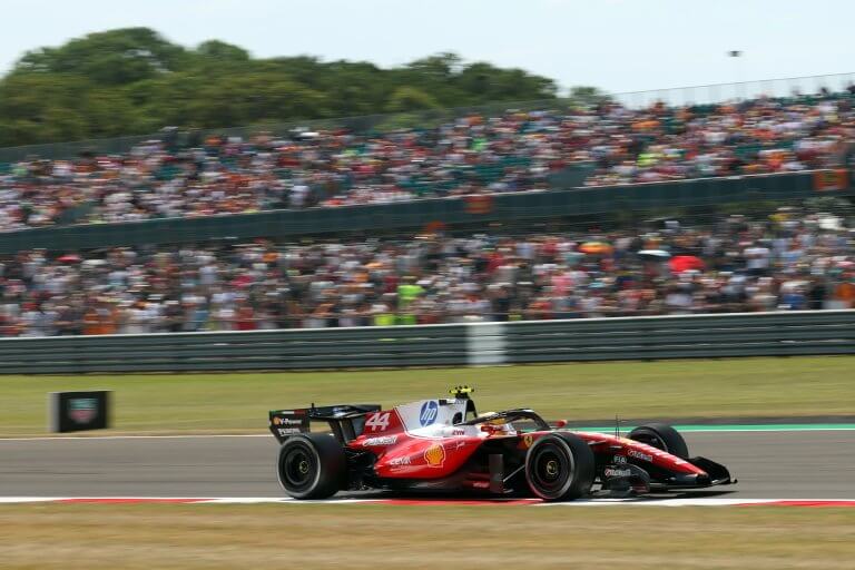 Home hero Hamilton heads British Grand Prix practice at Silverstone