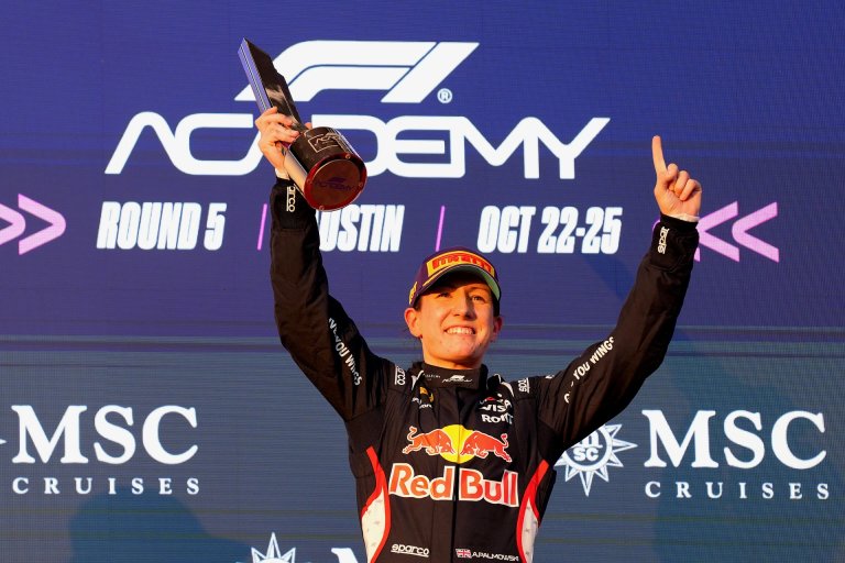 Alisha Palmowski crowned F1 Academy champion, becoming Britain’s second title winner