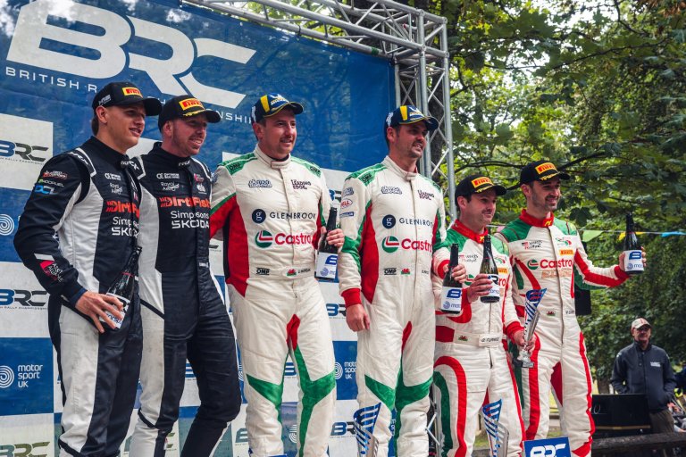 Three-way British Rally Championship title fight set for Cambrian Rally finale