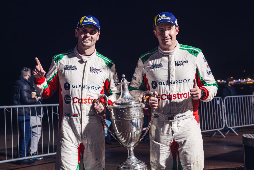 Osian Pryce and James Morgan crowned British Rally Champions after thrilling finale