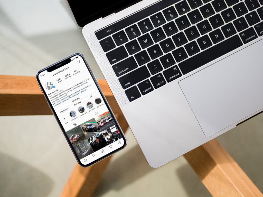 Instagram header